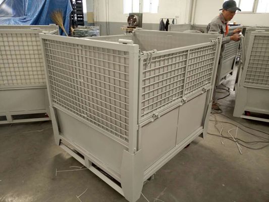 Ντυμένα 1000KG κλουβιά αποθήκευσης χάλυβα ικανότητας CE RAL σκόνη