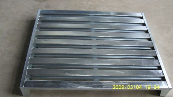 4 πρόσβαση τρόπων 1250*1150mm γαλβανισμένη βαρέων καθηκόντων παλέτα χάλυβα