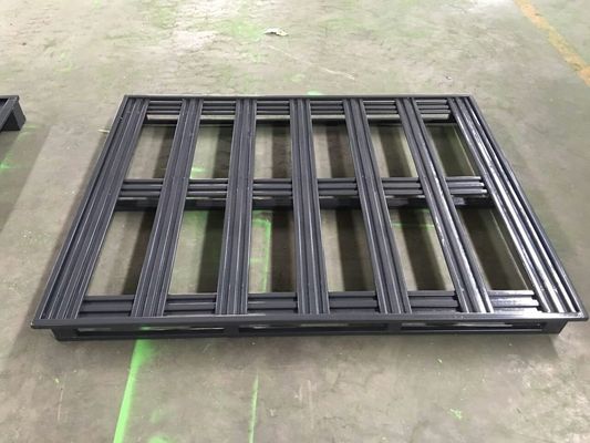4 πρόσβαση τρόπων 1250*1150mm γαλβανισμένη βαρέων καθηκόντων παλέτα χάλυβα