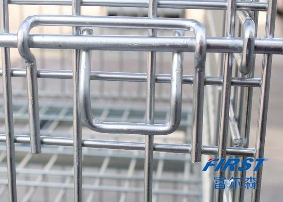Stackable παλέτα κιβωτίων πλέγματος καλωδίων χάλυβα Q235 50*50mm