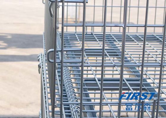 Εμπορευματοκιβώτιο πλέγματος καλωδίων που χρησιμοποιείται στην αποθήκευση των αγαθών στην αποθήκη εμπορευμάτων