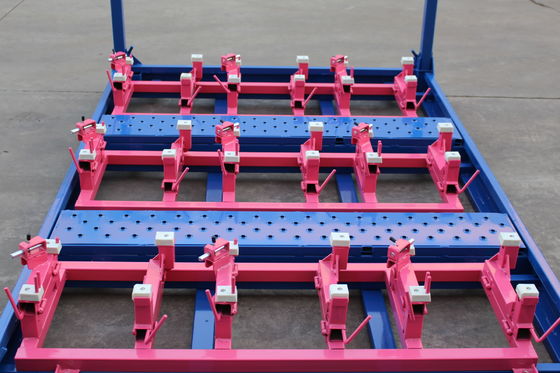 2000KGS αποσπάσιμες Stackable παλέτες χάλυβα 4 στρωμάτων
