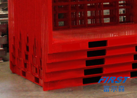 Ο ψευδάργυρος κάλυψε Forklift ύψους 1250mm την παλέτα ροδών χάλυβα οδηγών
