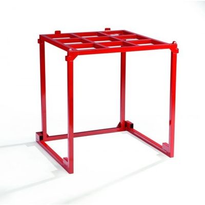 Ο ψευδάργυρος κάλυψε Forklift ύψους 1250mm την παλέτα ροδών χάλυβα οδηγών