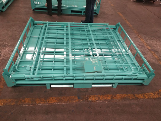 Πρόσβαση 50*100mm πλέγμα 6.0mm δικράνων κλουβιά παλετών μετάλλων καλωδίων